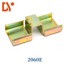 DY6033  storage sheet metal roller track zinc connection fixed lean joint